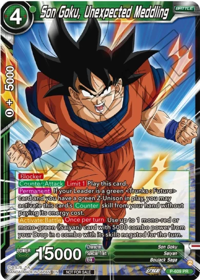 SON GOKU, UNEXPECTED MEDDLING