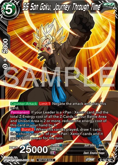 SS SON GOKU, JOURNEY THROUGH TIME