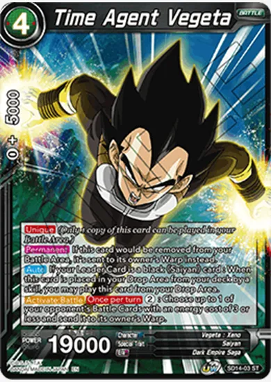TIME AGENT VEGETA