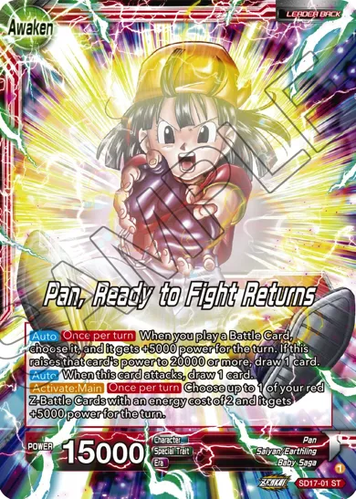 PAN, READY TO FIGHT RETURNS