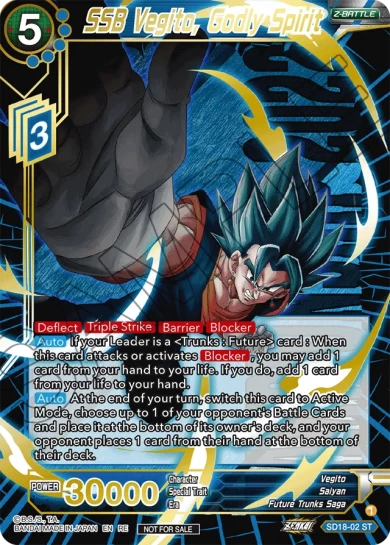 SSB VEGITO, GODLY SPIRIT
