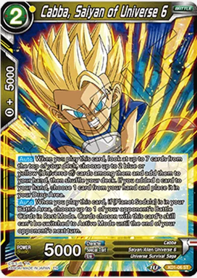CABBA, SAIYAN OF UNIVERSE 6