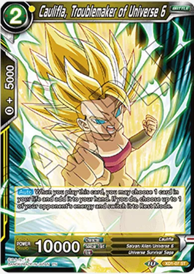CAULIFLA, TROUBLEMAKER OF UNIVERSE 6