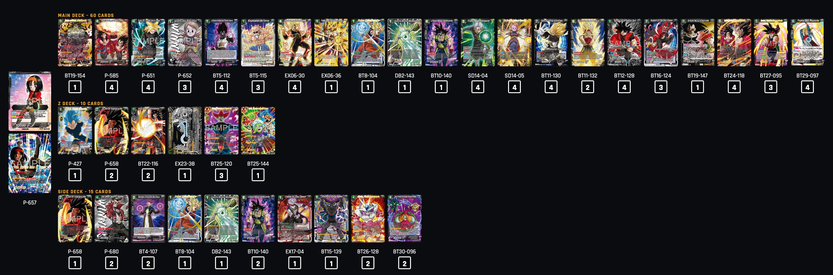 Decklist de Michael Kerricks