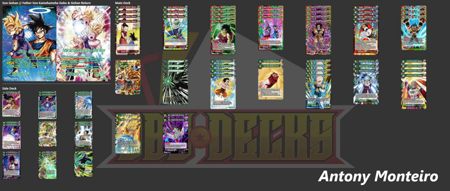 Decklist image · Antony Monteiro