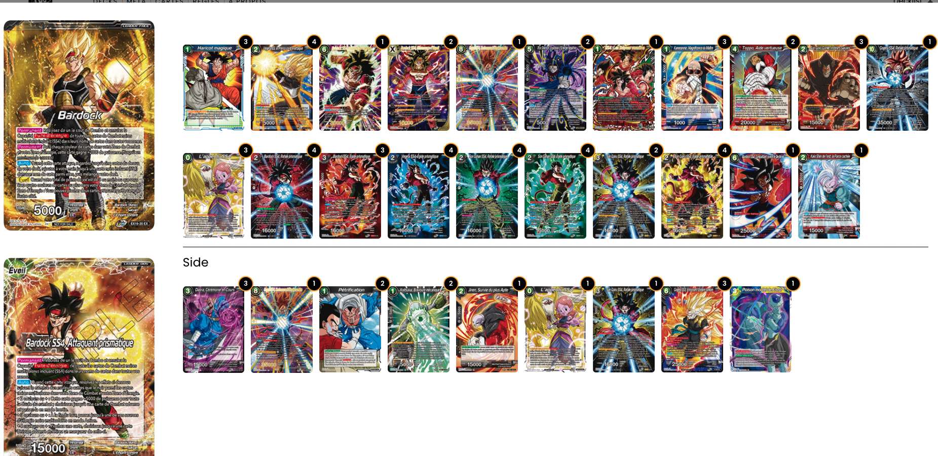 Decklist de Gabriel Fernandez