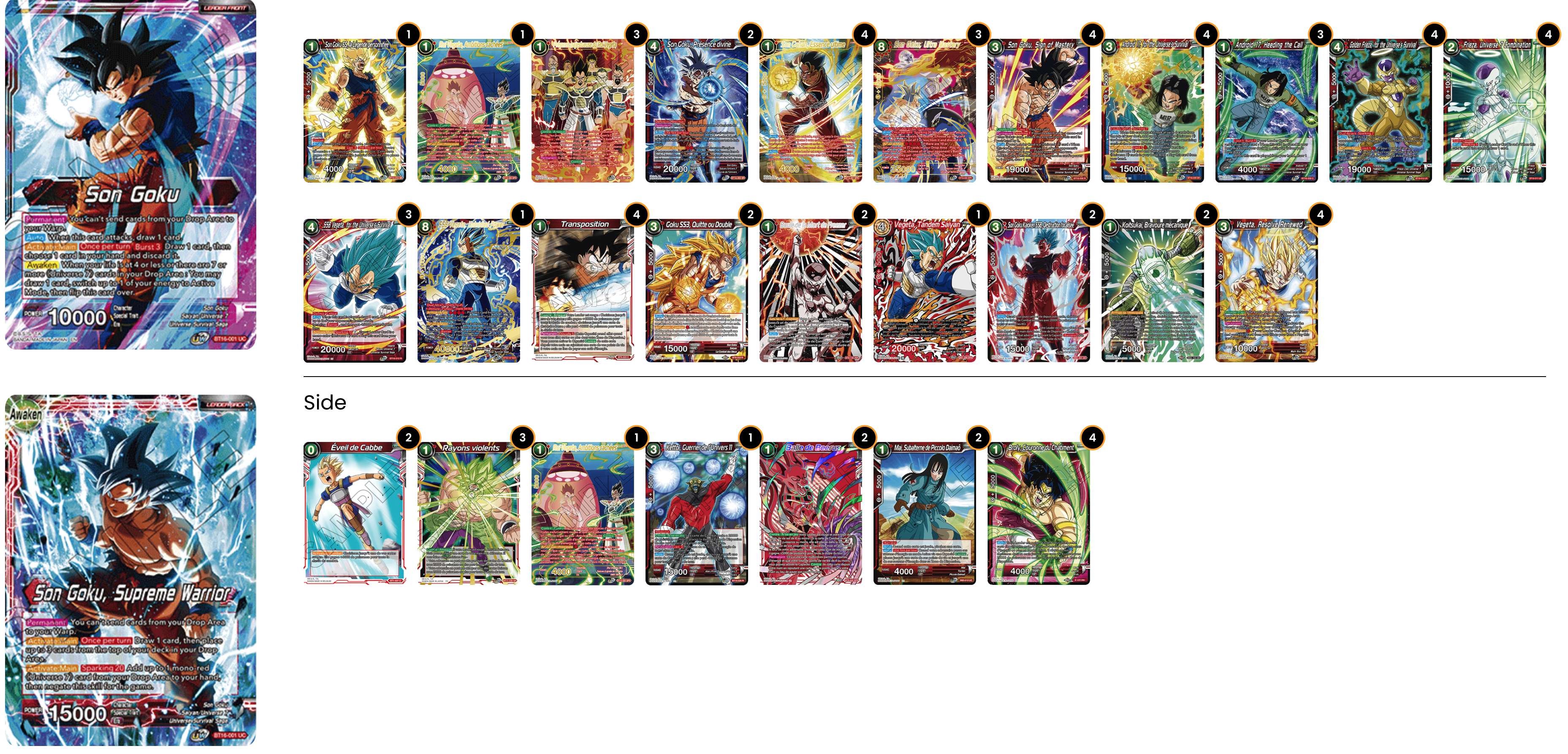 Decklist de Adrien Thouvrey