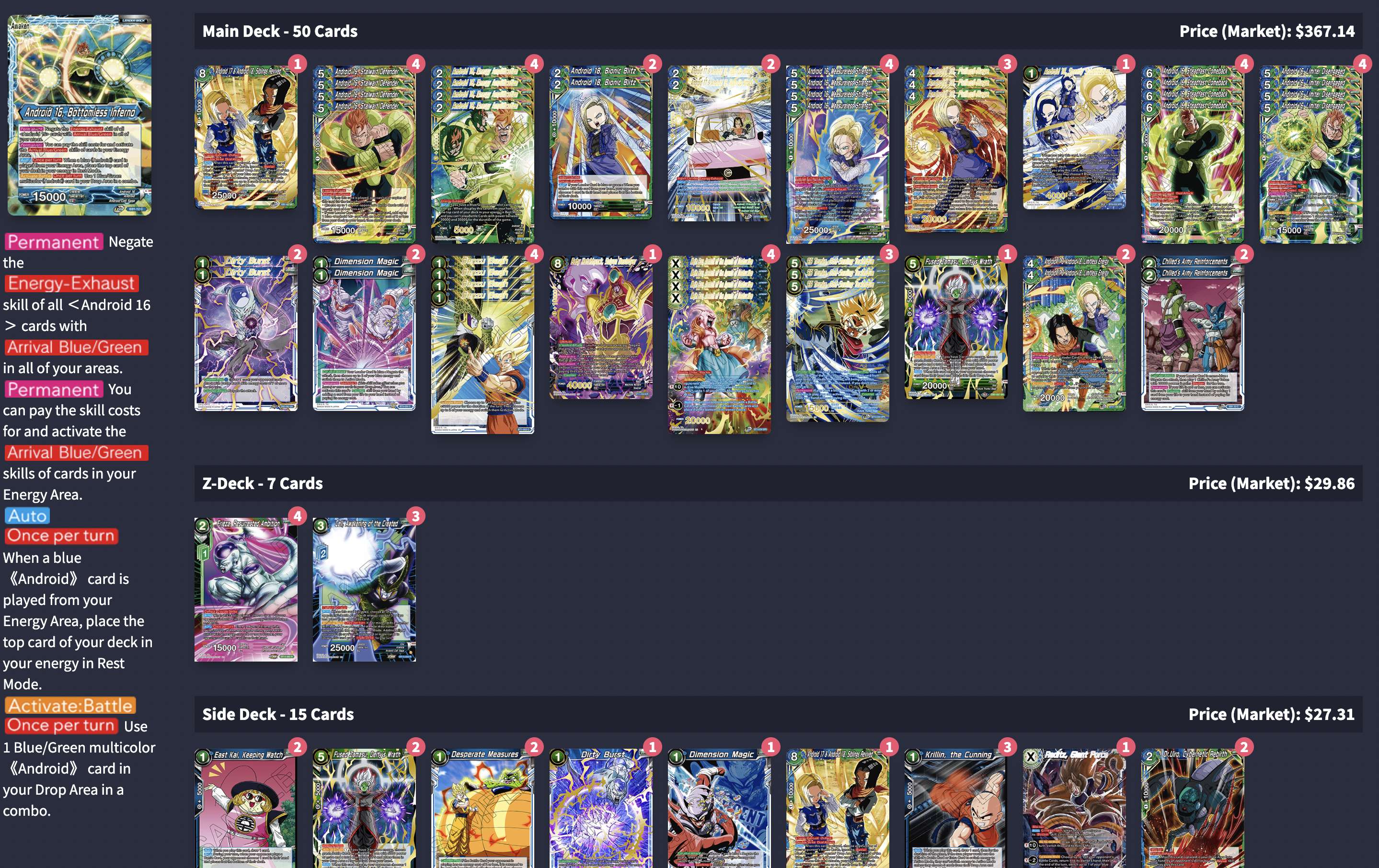Decklist image · Jared Lopez