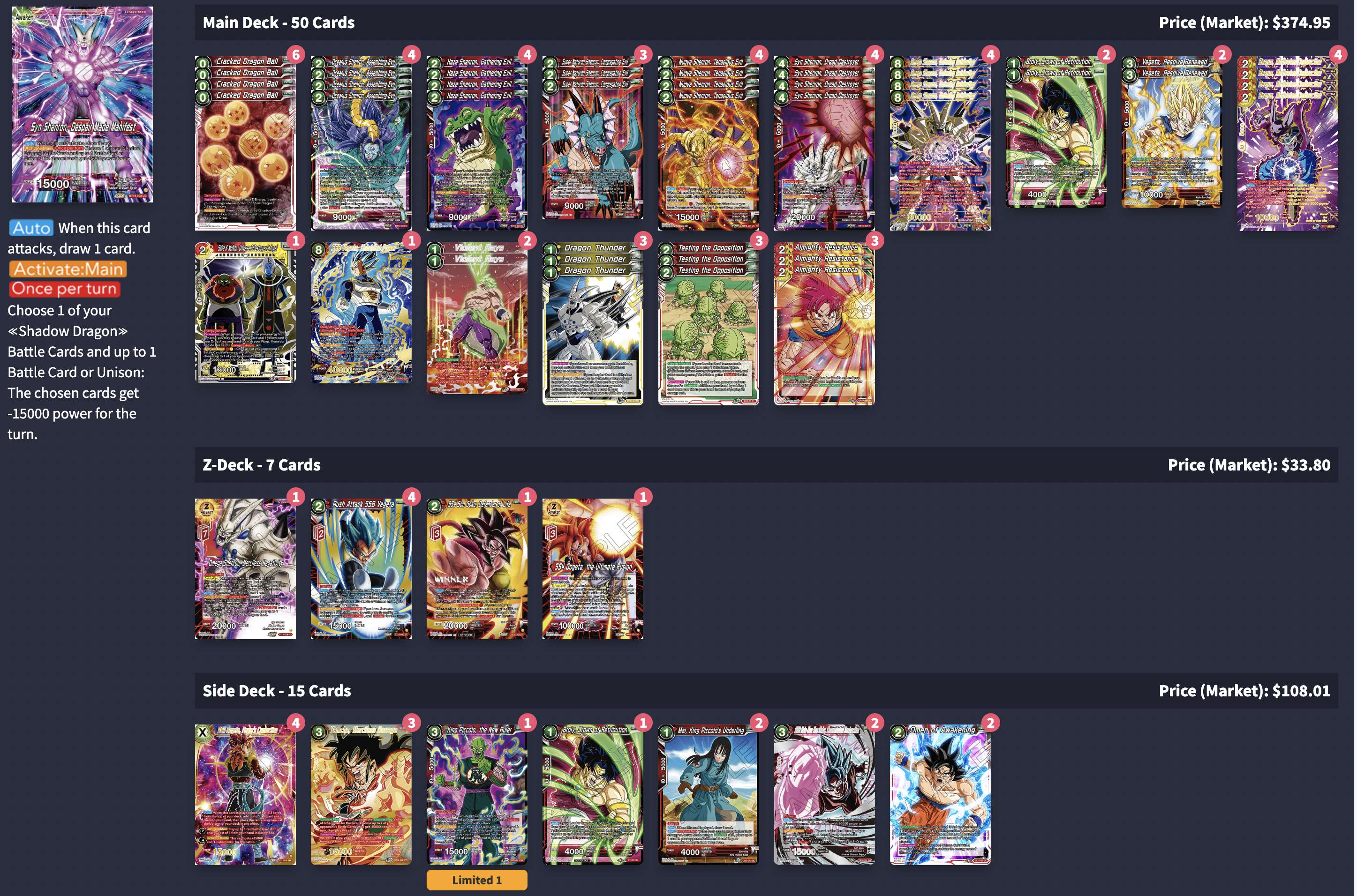 Decklist image · ?