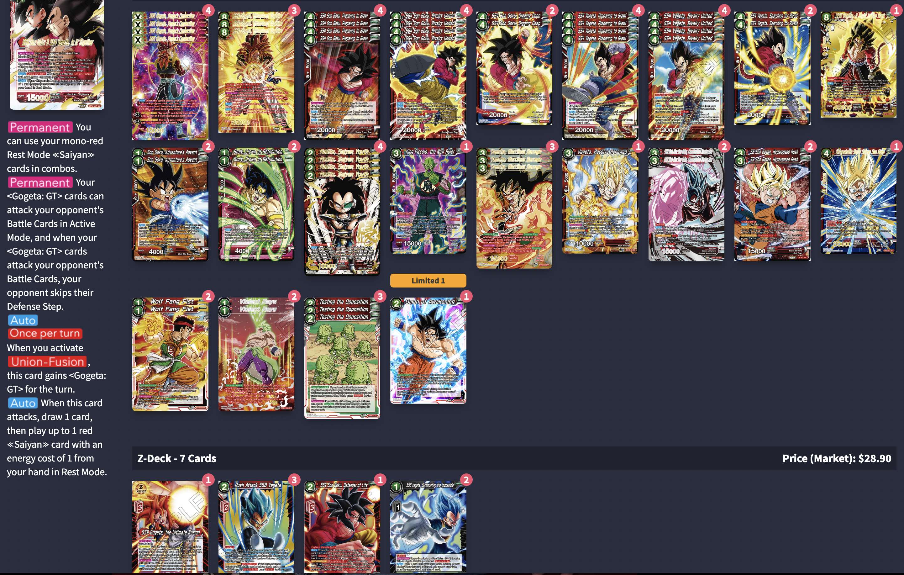 Decklist de ?