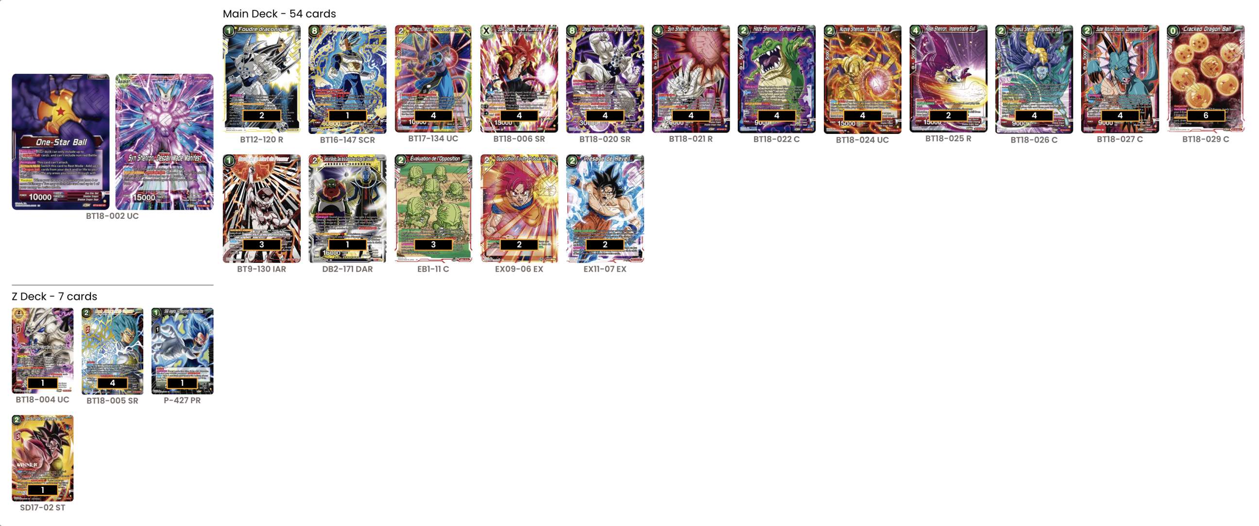 Decklist image · Evan Lavanchy