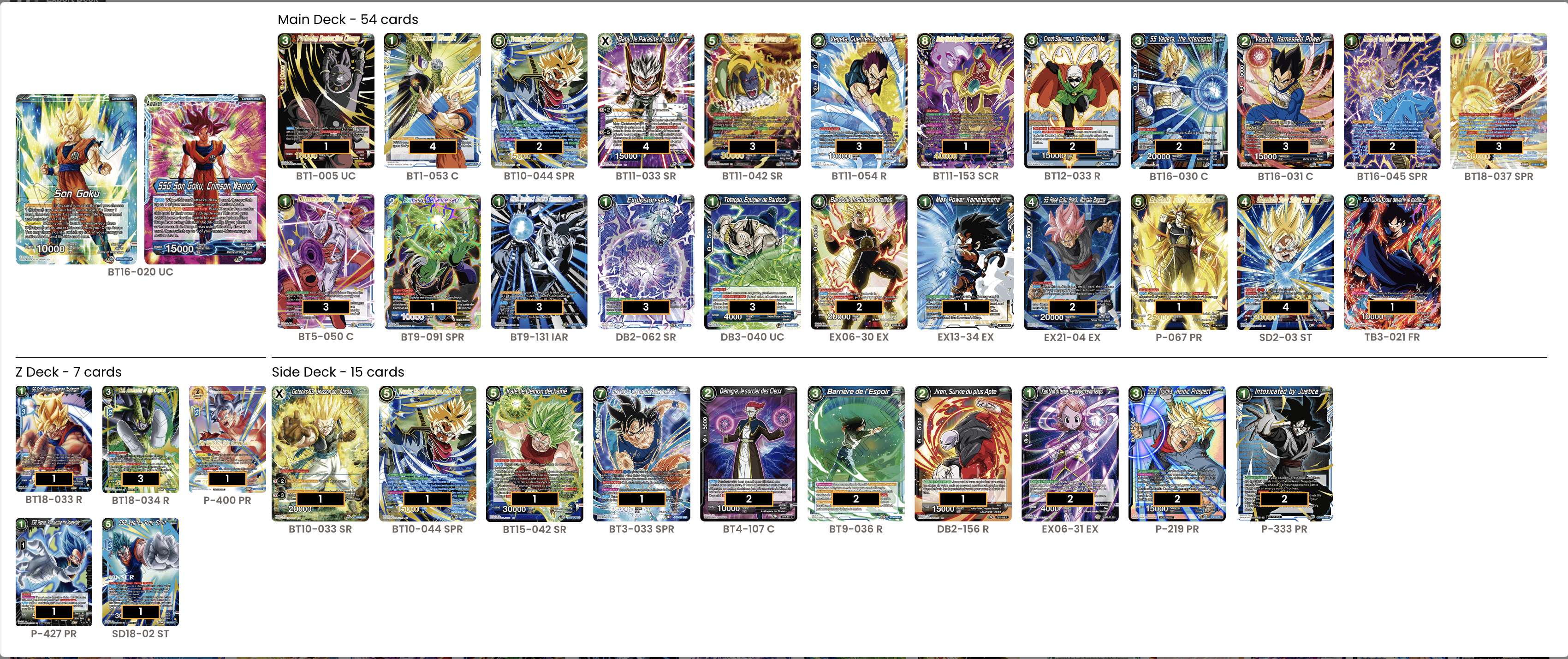 Decklist image · Quentin Deschaumes
