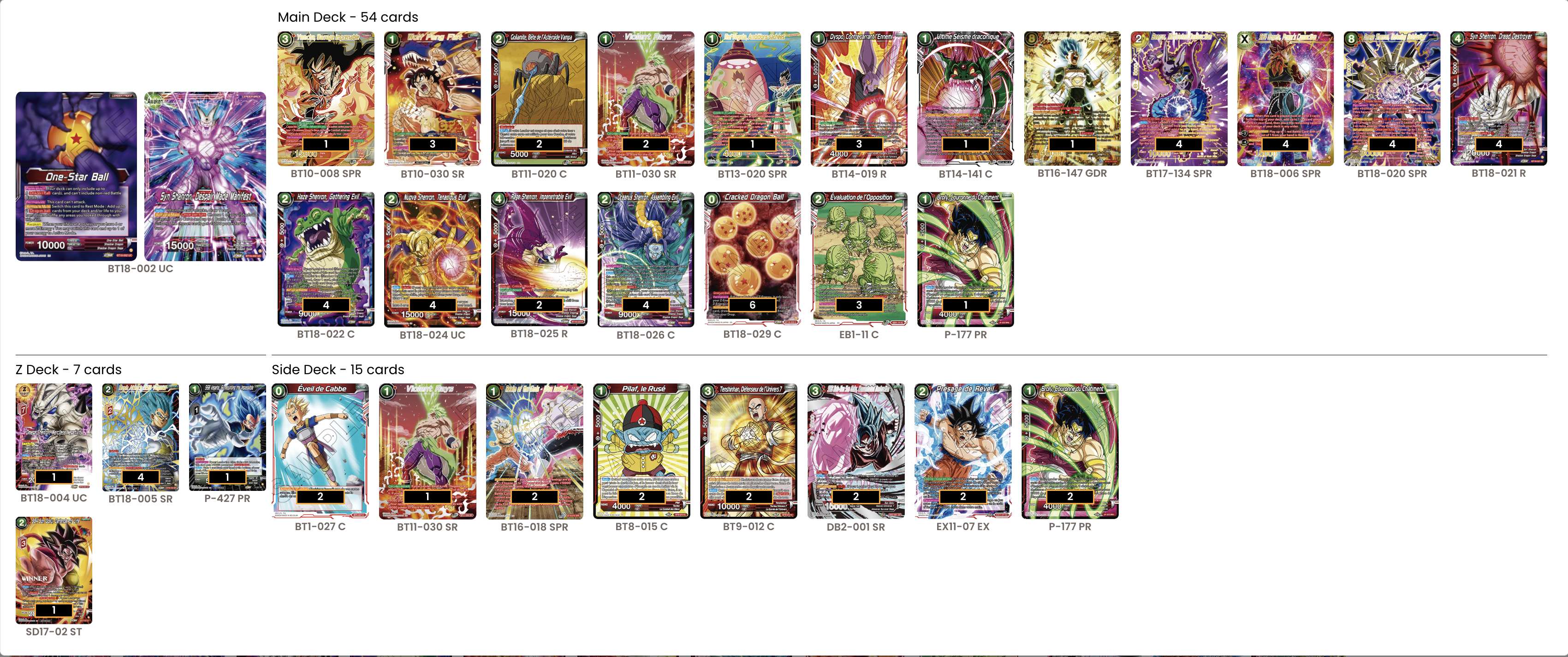 Decklist image · Antoine Zoondo