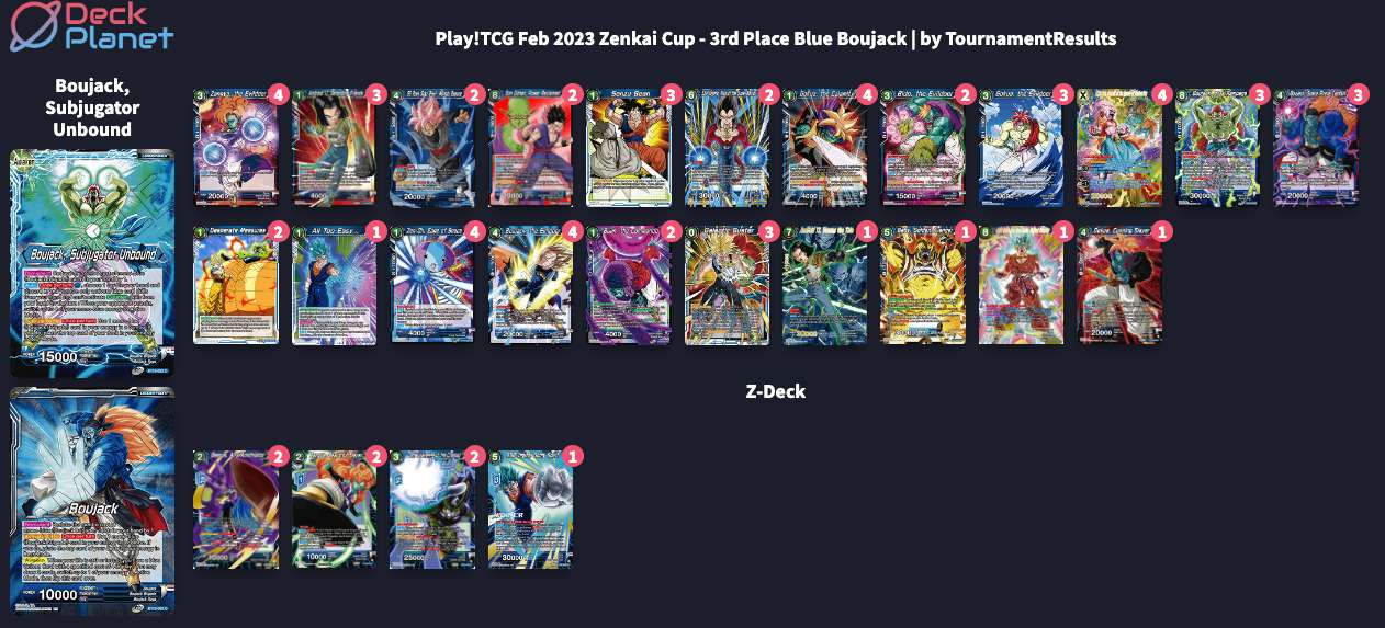 Decklist de Biriarr Huseyin