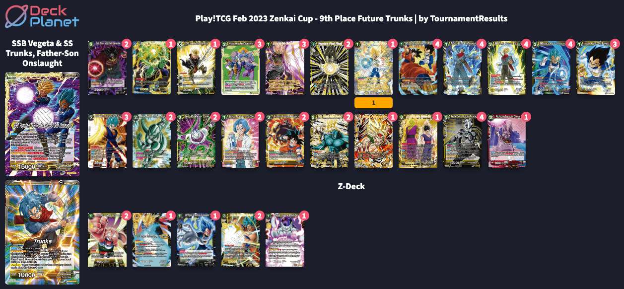 Decklist image · Grady Hughes