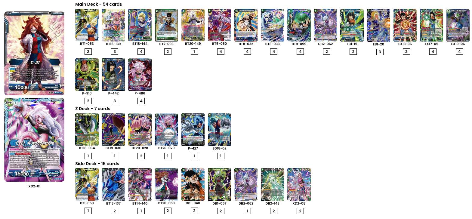 Decklist image · Jose Maria Labrador Sanchez