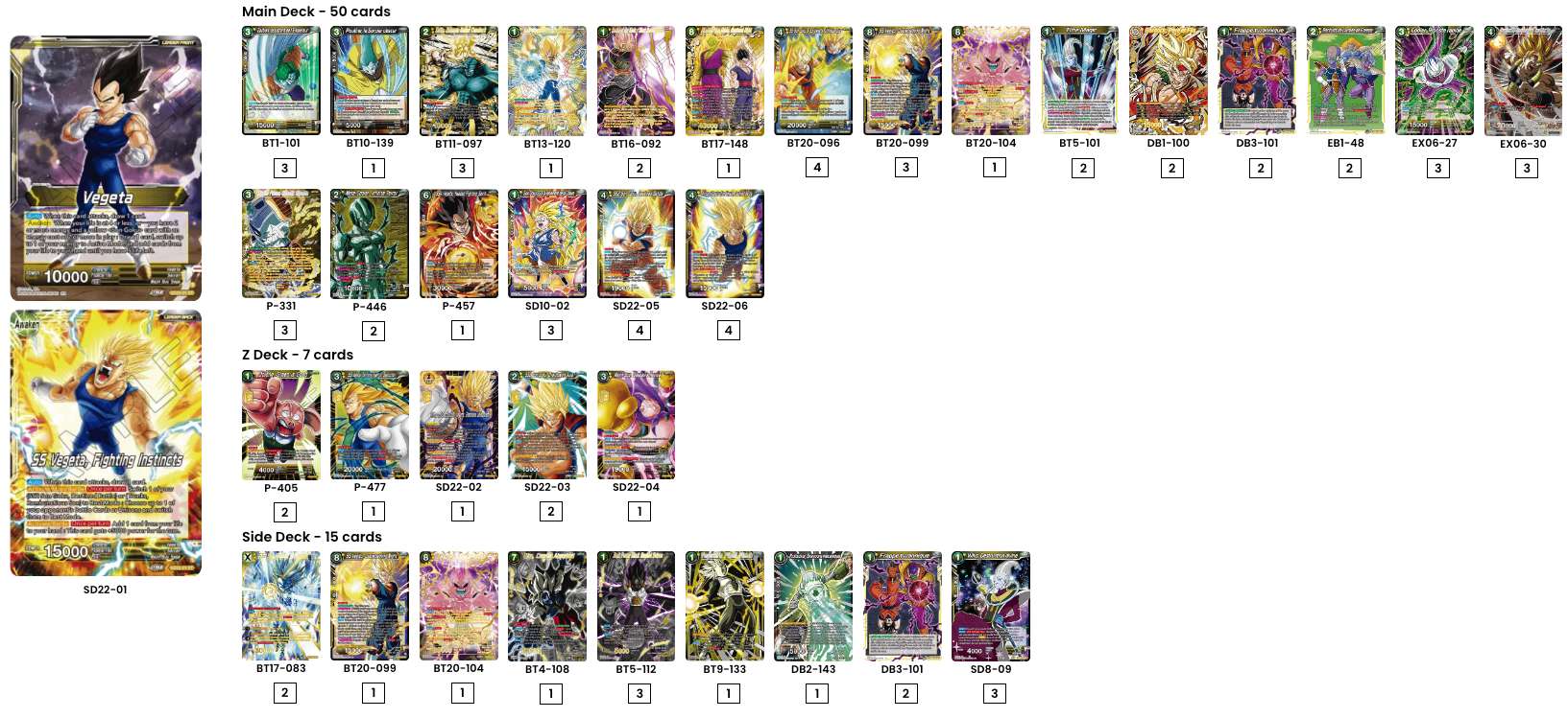 Decklist image · Dillon Warren
