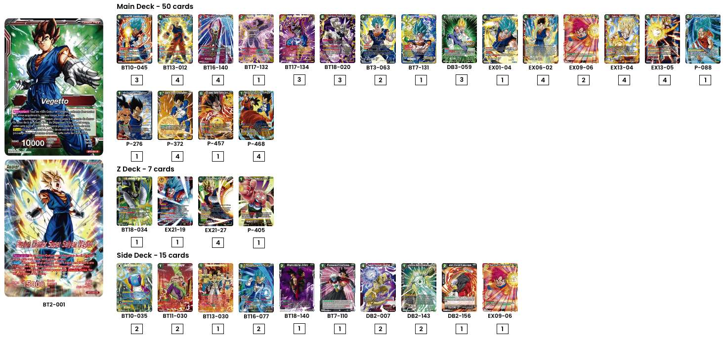 Decklist de Greg Cooper