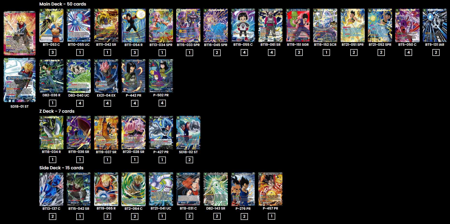 Decklist image · Daniel Dalbey 