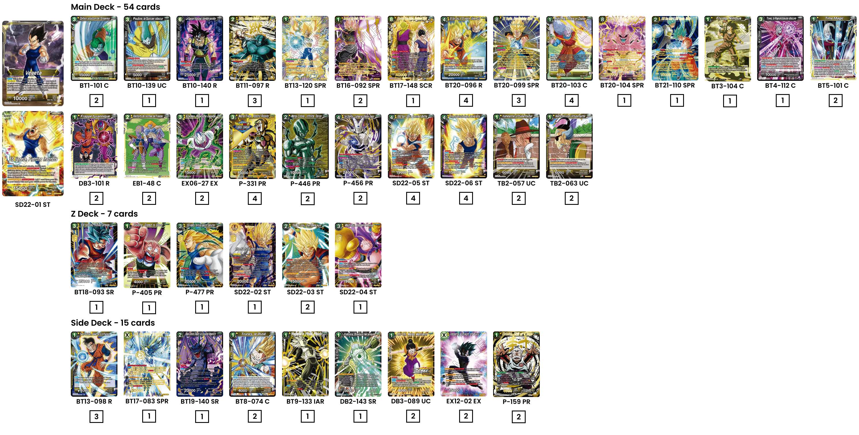 Decklist image · VINCENT PREVOT