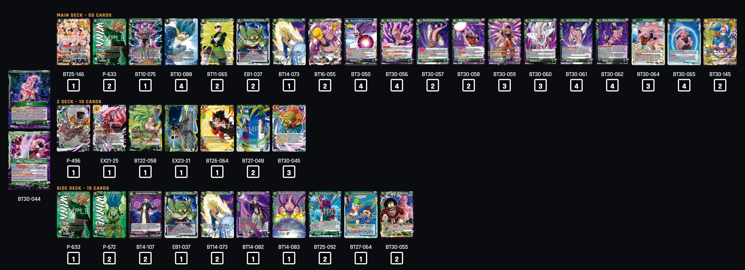 Decklist image · Antonio