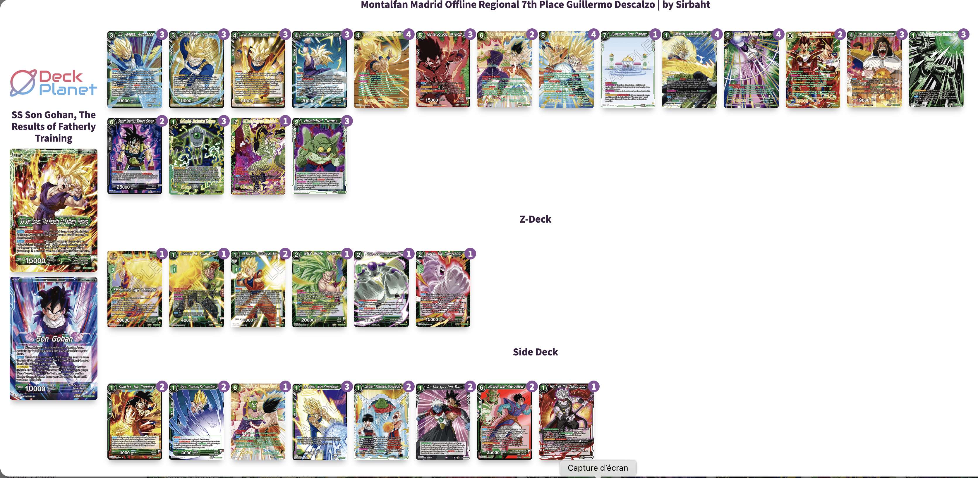 Decklist image · Guillermo Descalzo 