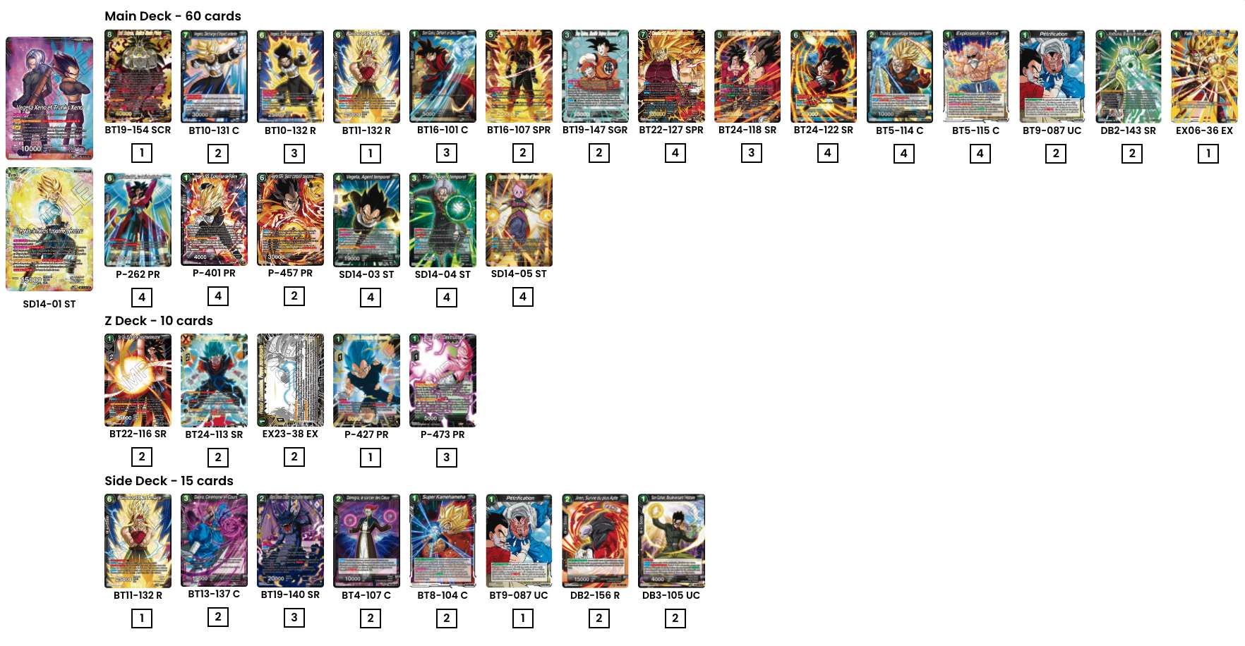 Decklist de Mychal Hawryszko