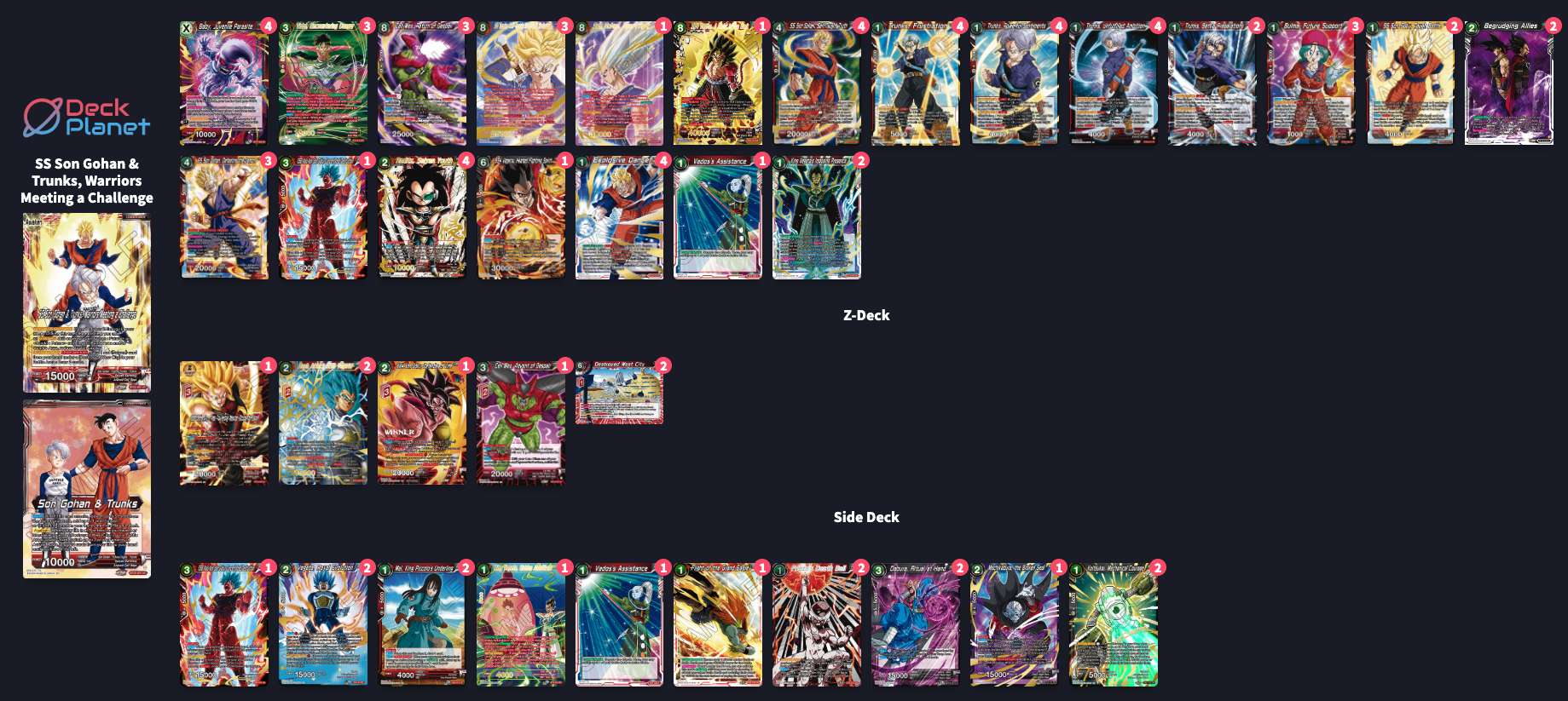 Decklist de Ivan Ostarcevic