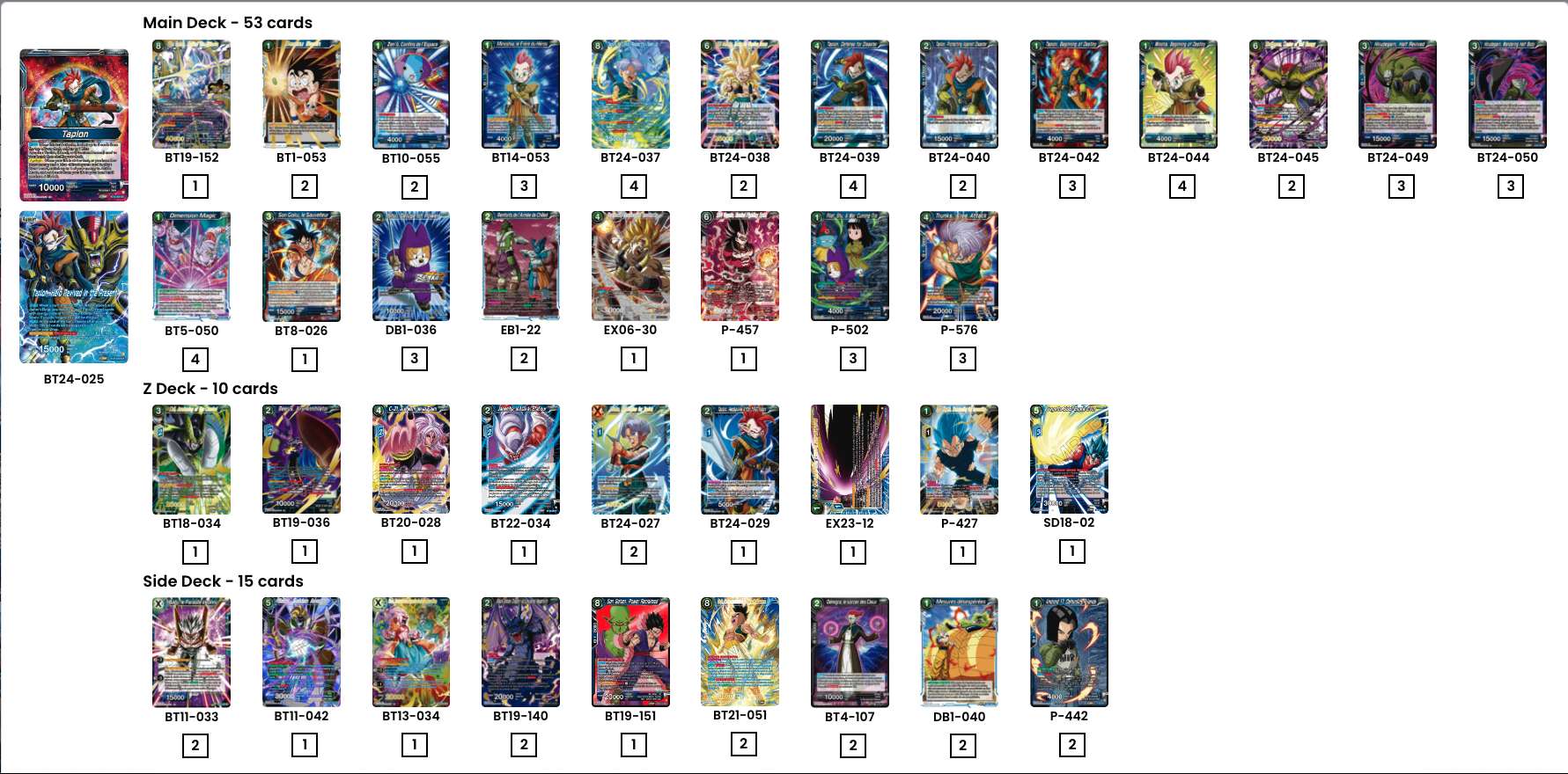 Decklist image · Bartek Pakula