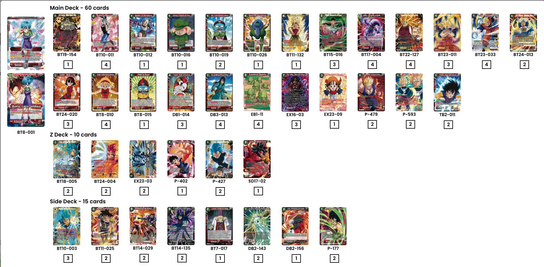 Decklist de Raymond Sierra