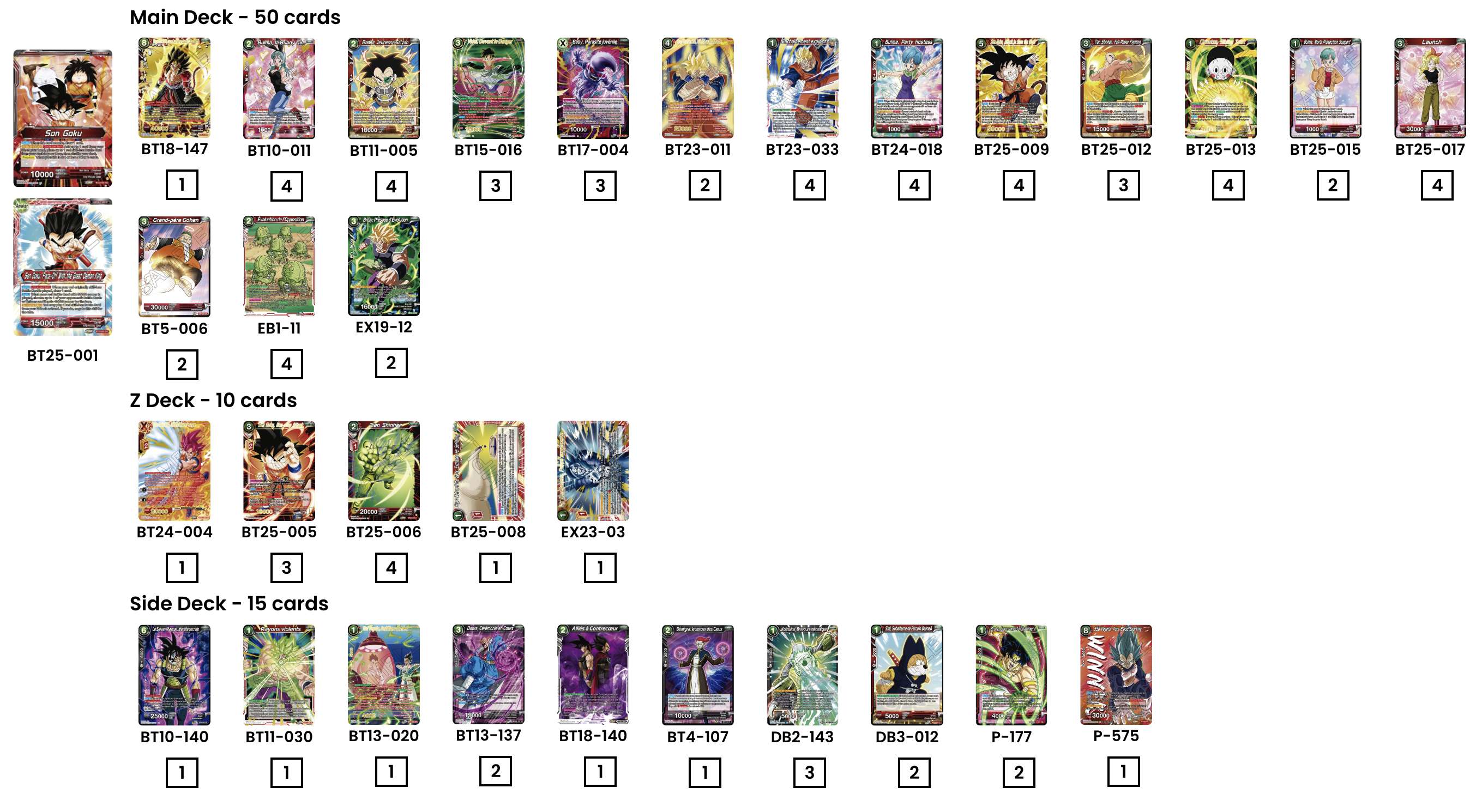 Decklist de Michael Kerrick