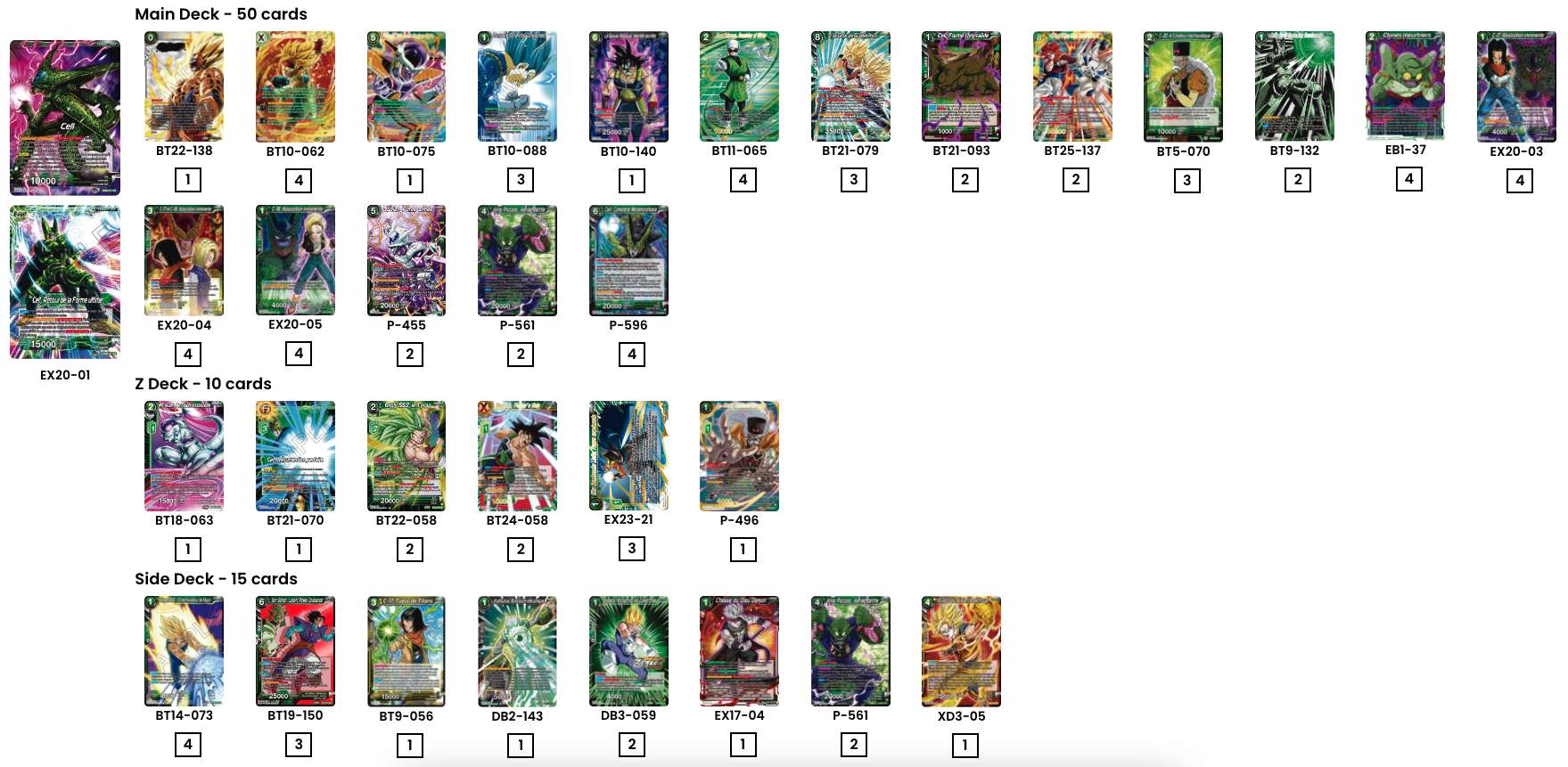 Decklist image · David