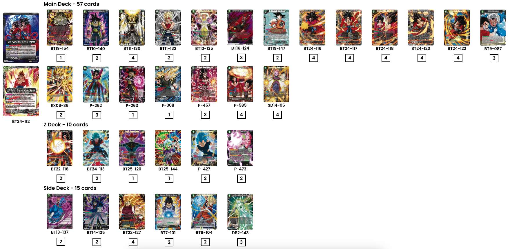 Decklist image · Giovanni Castaman