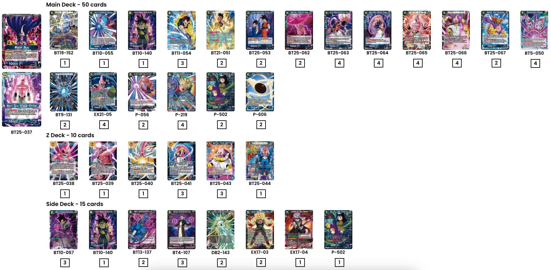 Decklist image · Mychal Hawryszko