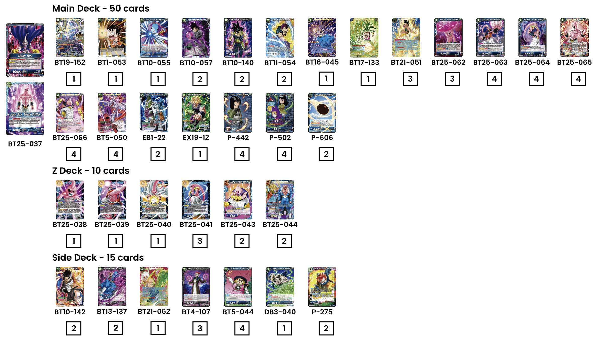 Decklist image · Dillon Warren