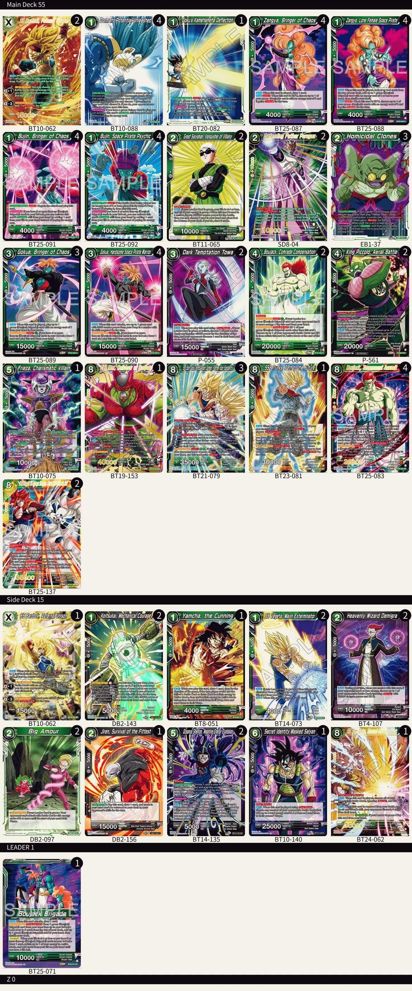 Decklist de ?