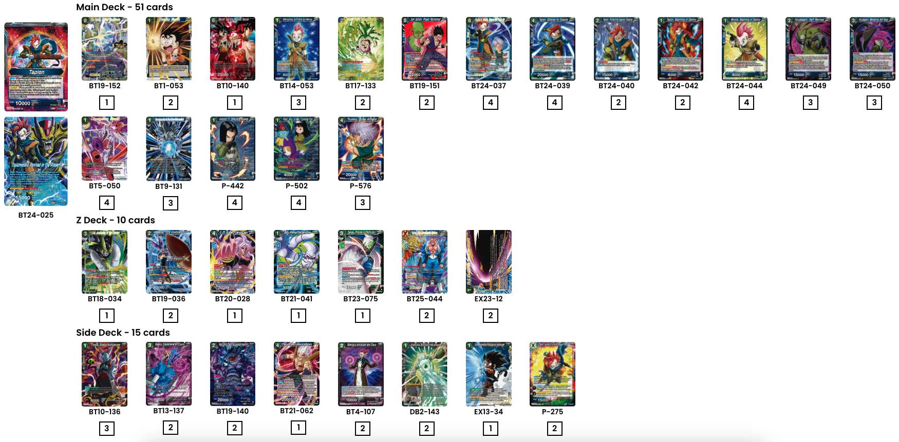 Decklist image · Ismael Rotger