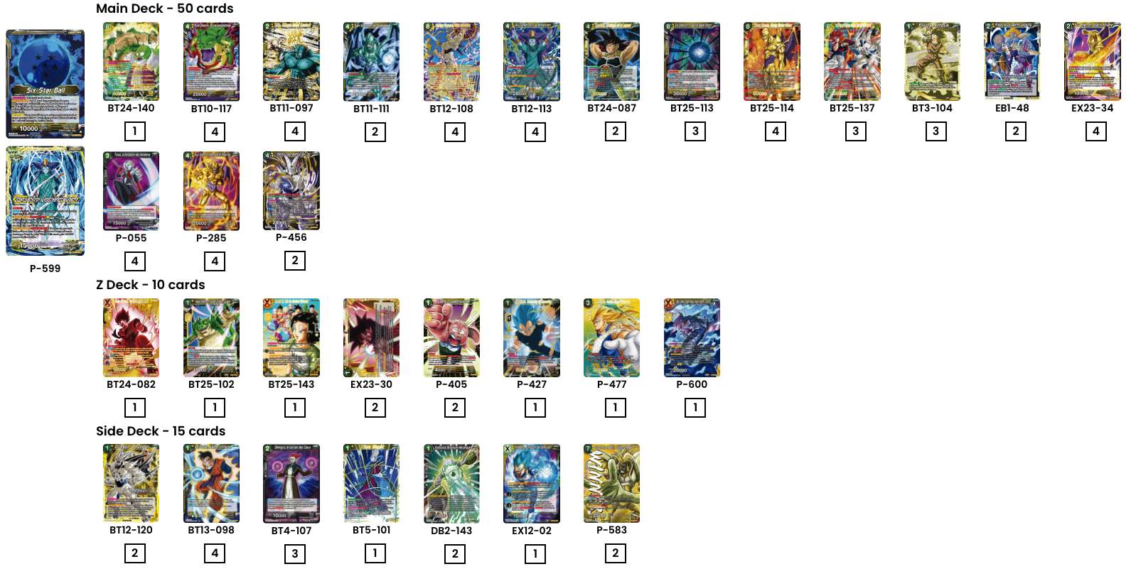 Decklist image · Srieger803