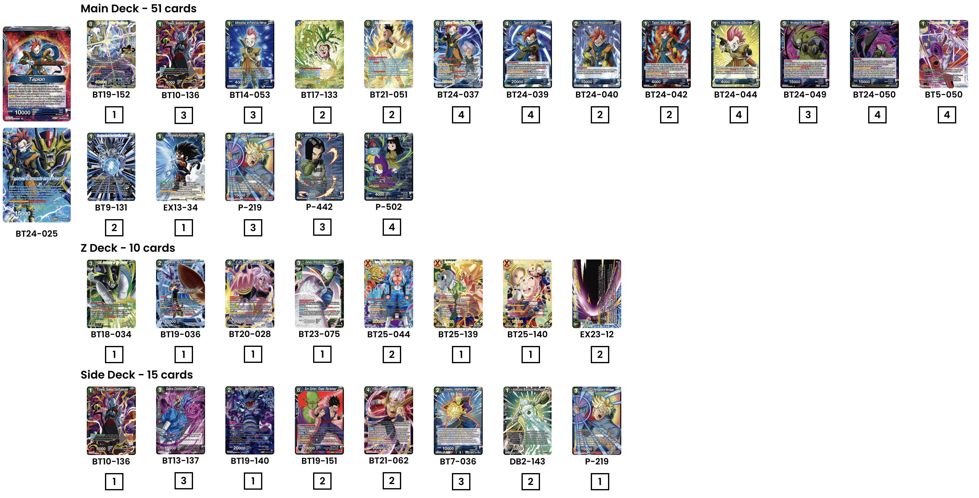 Decklist image · Ismael Rotger
