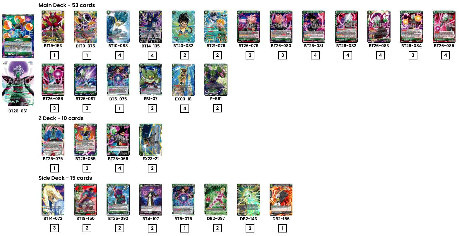 Decklist image · Jose Casado
