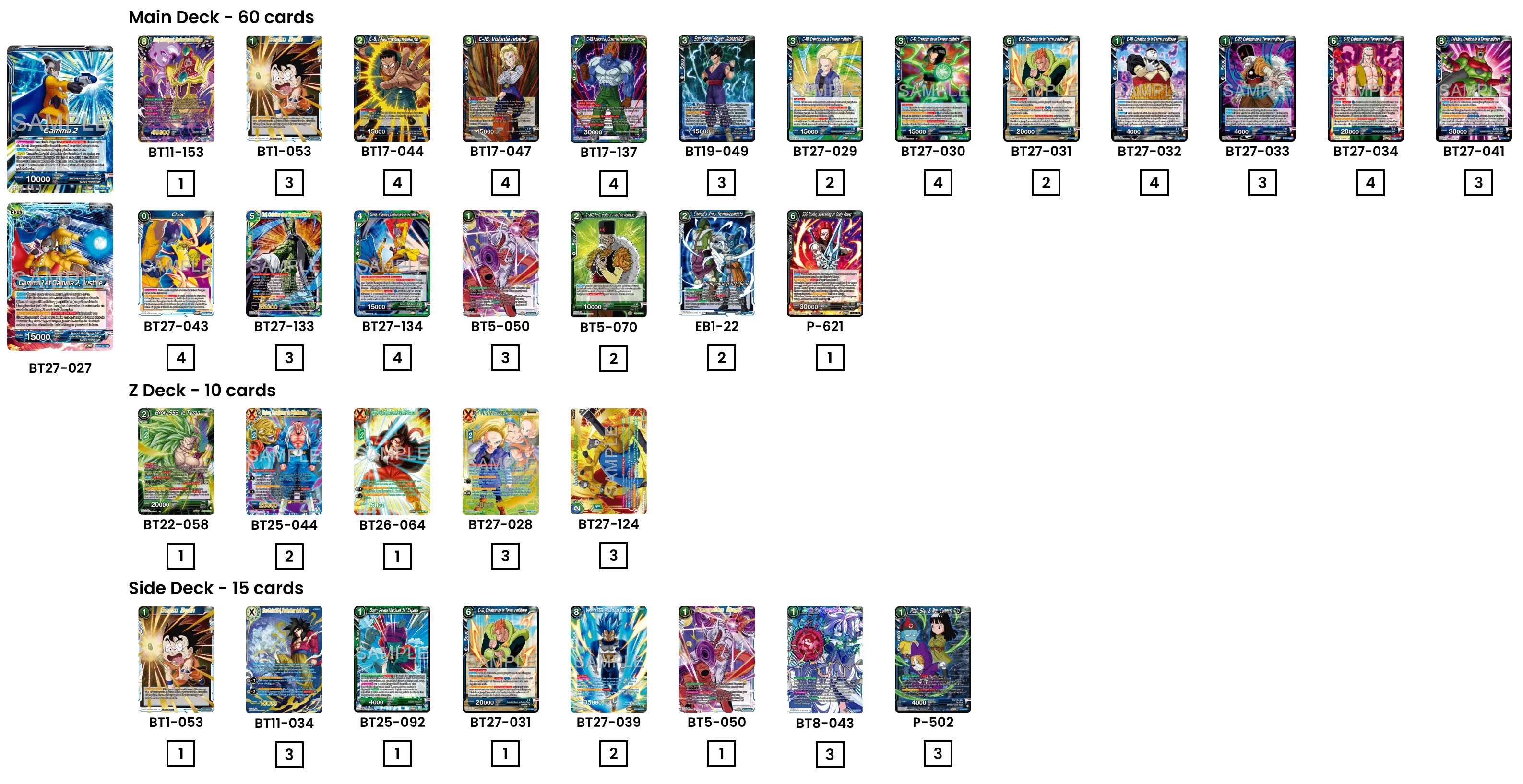 Decklist image · Jackwade0nl