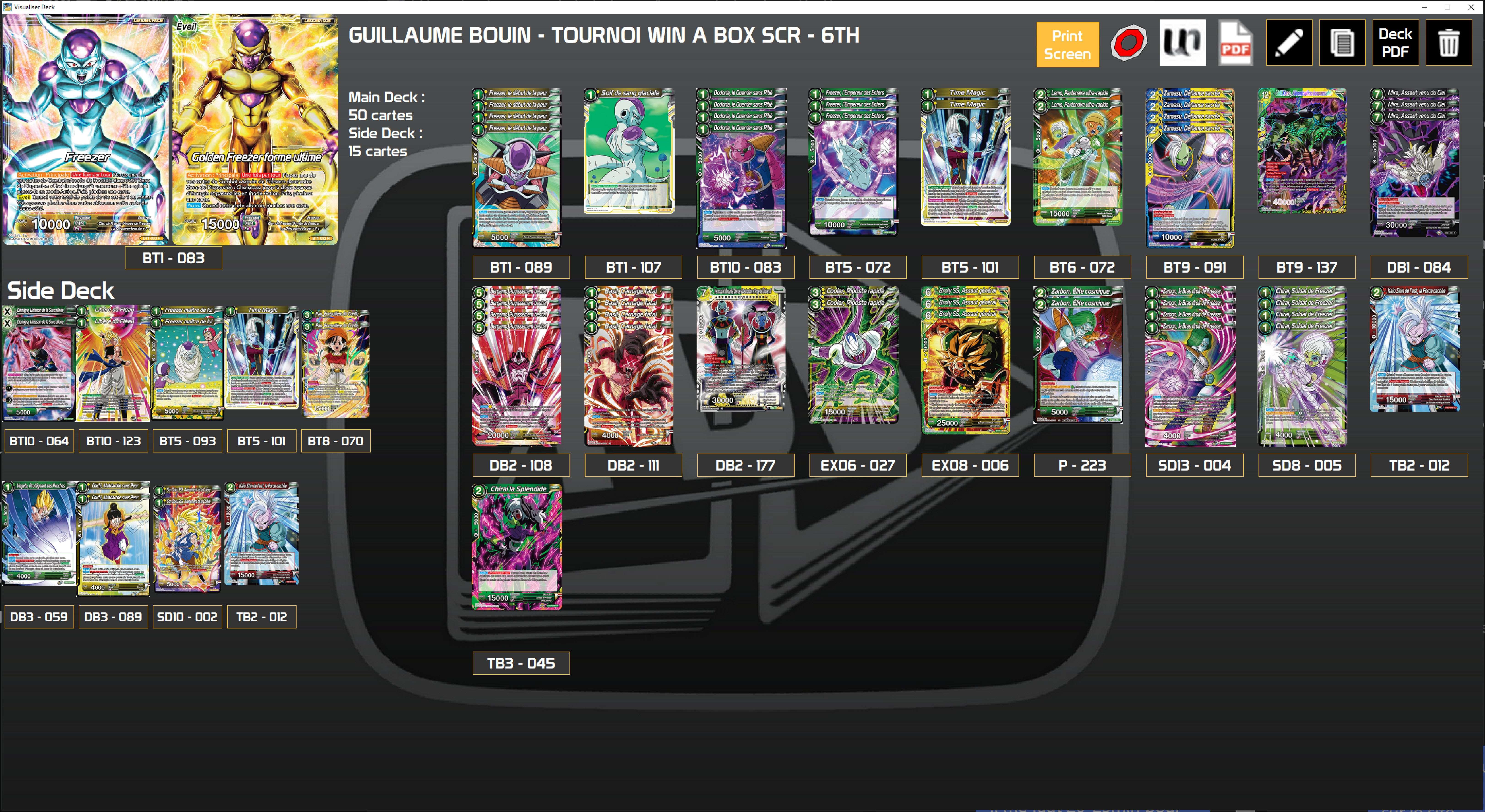 Decklist image · Guillaume Bouin