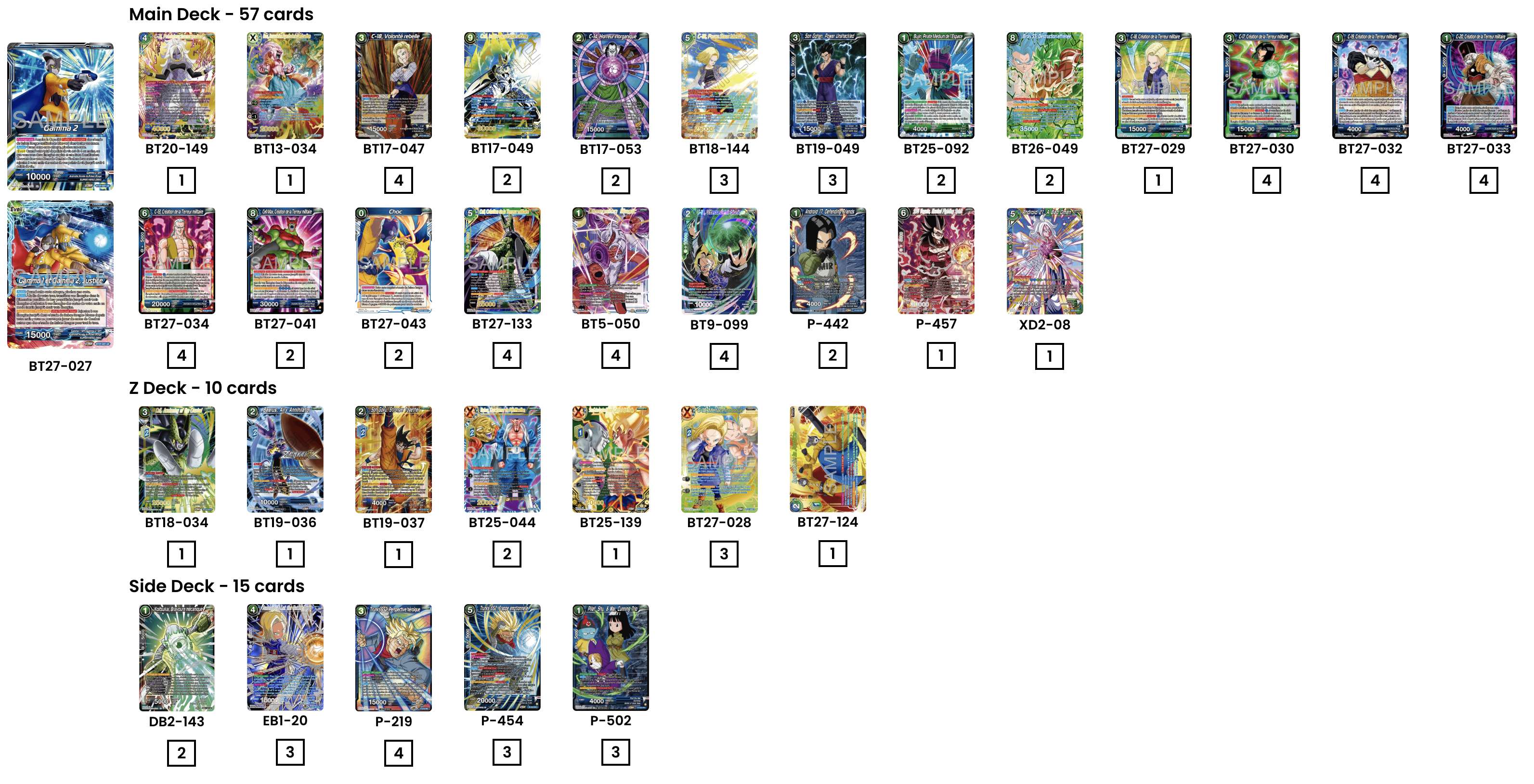 Decklist image · Victor Calderas
