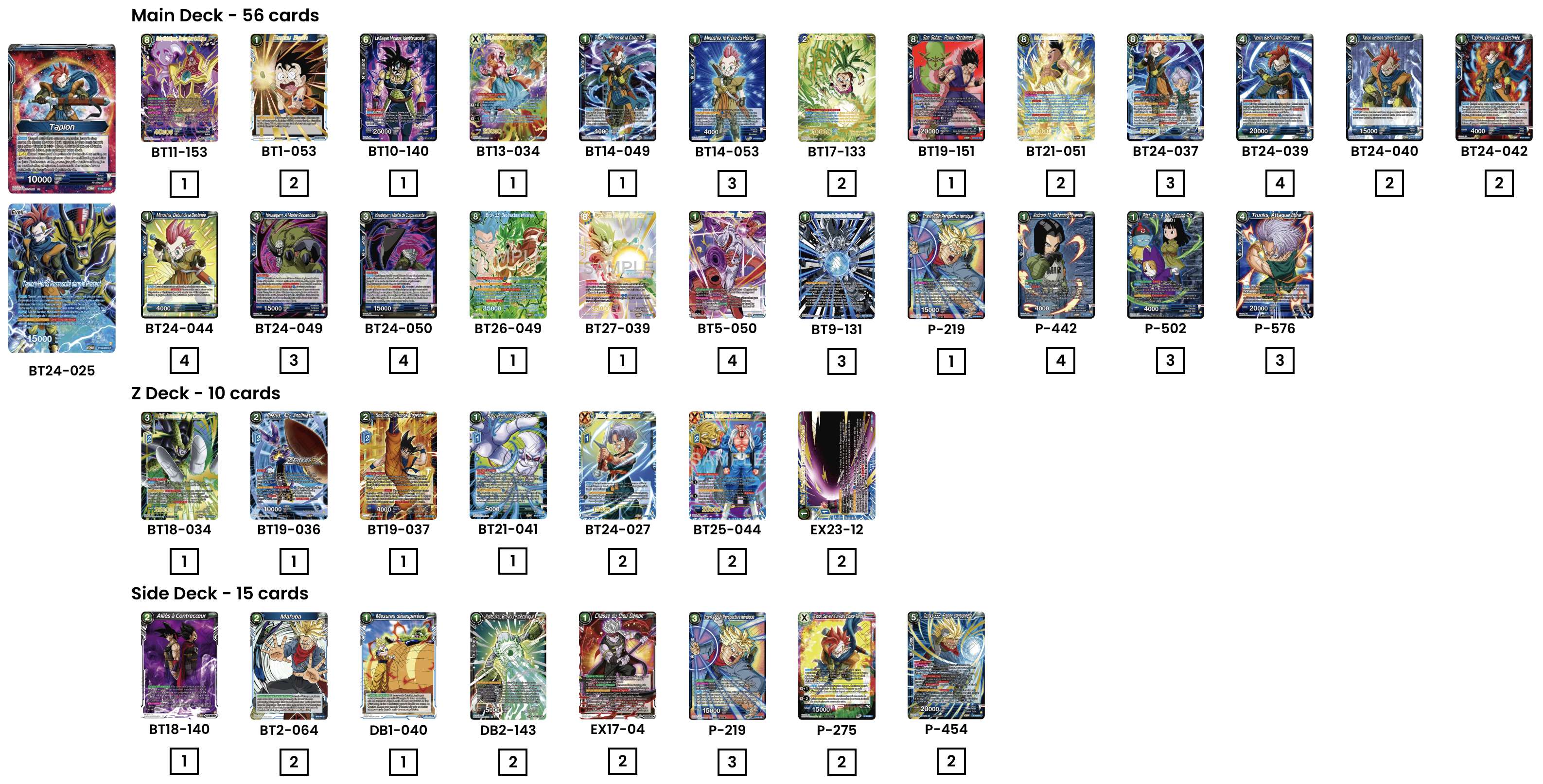 Decklist image · Alejandro Perez