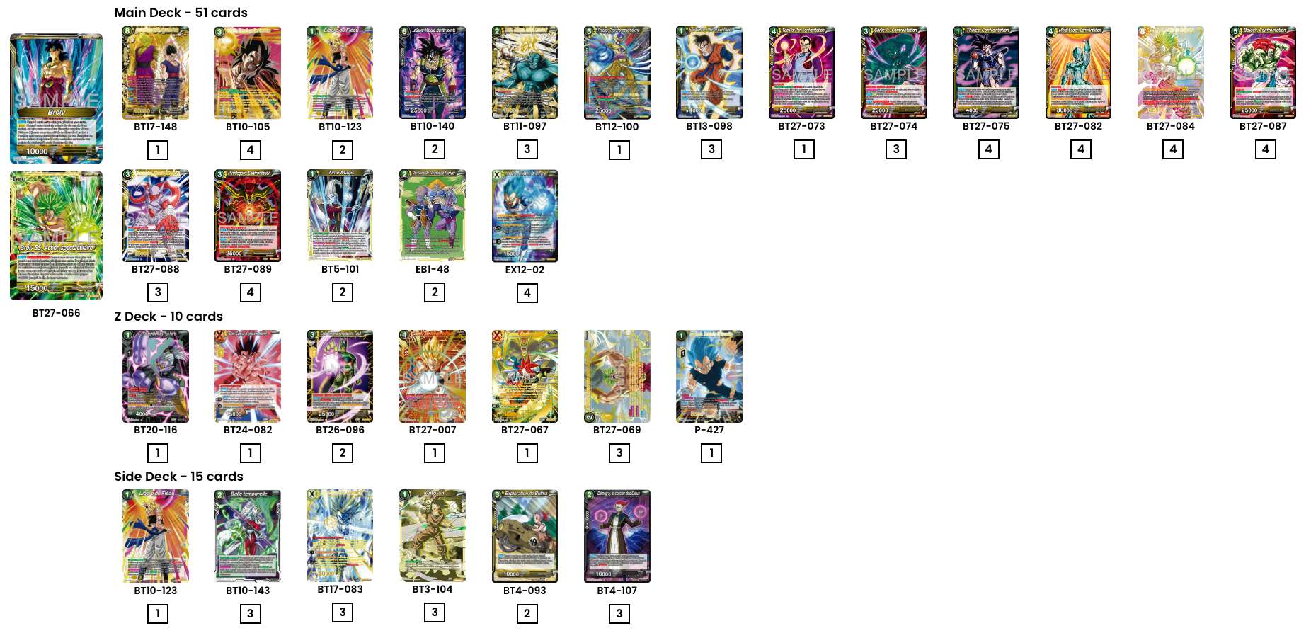 Decklist image · Richard Azario