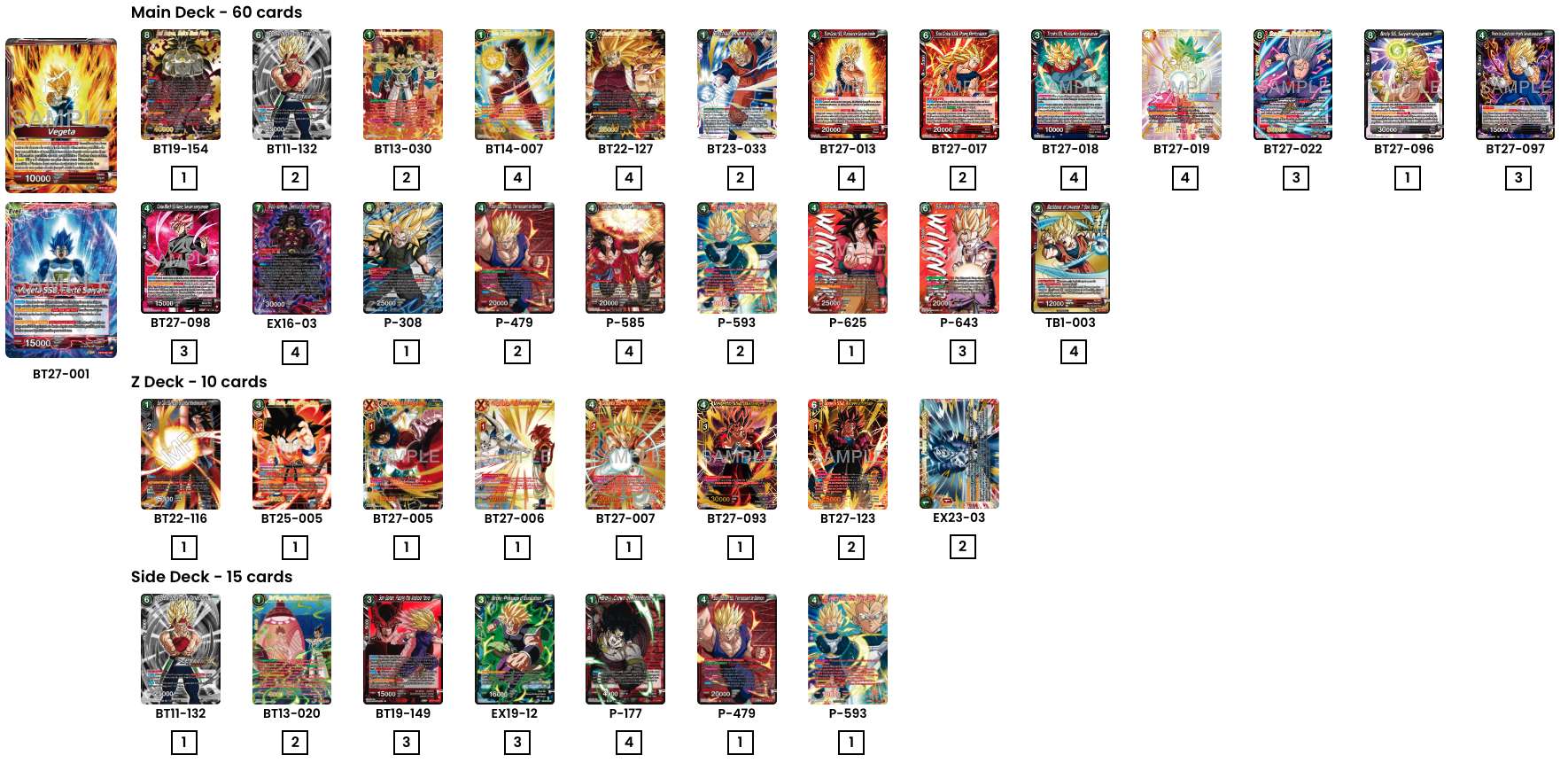 Decklist de ?