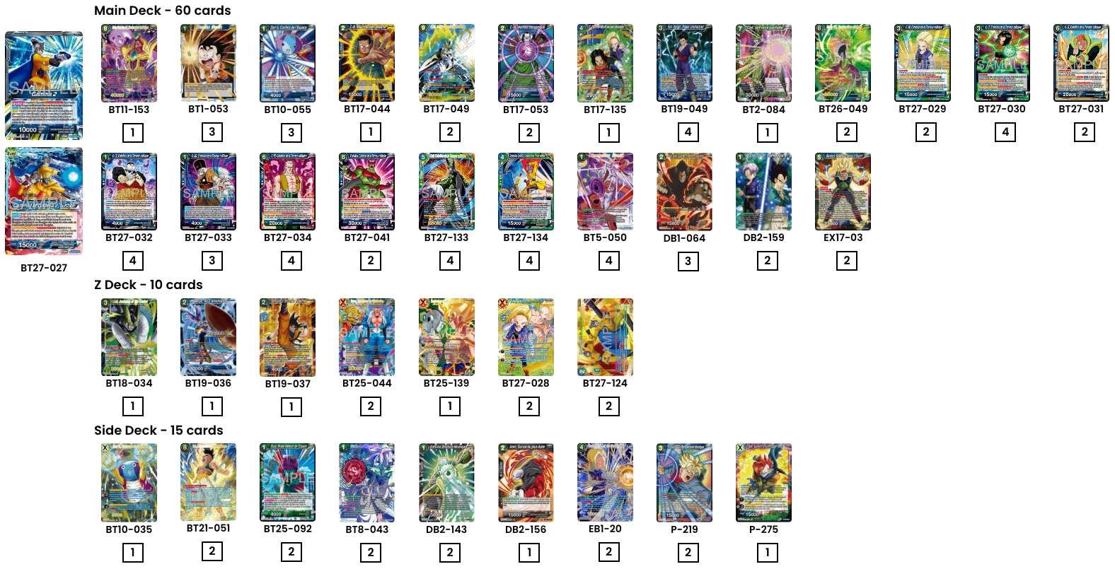 Decklist image · Magic Maal