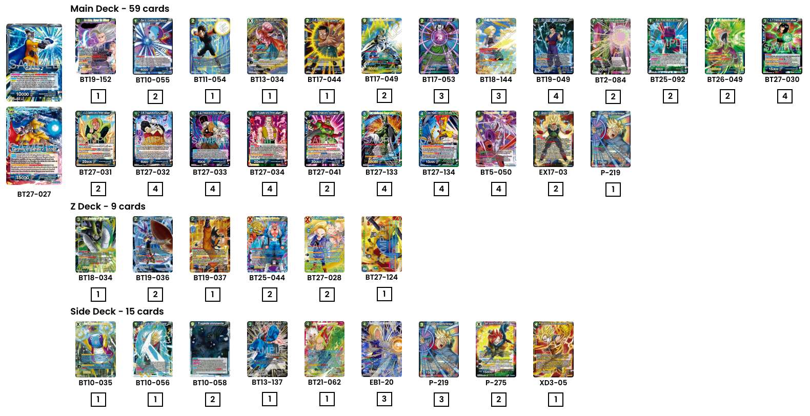 Decklist image · Alessandro Buono