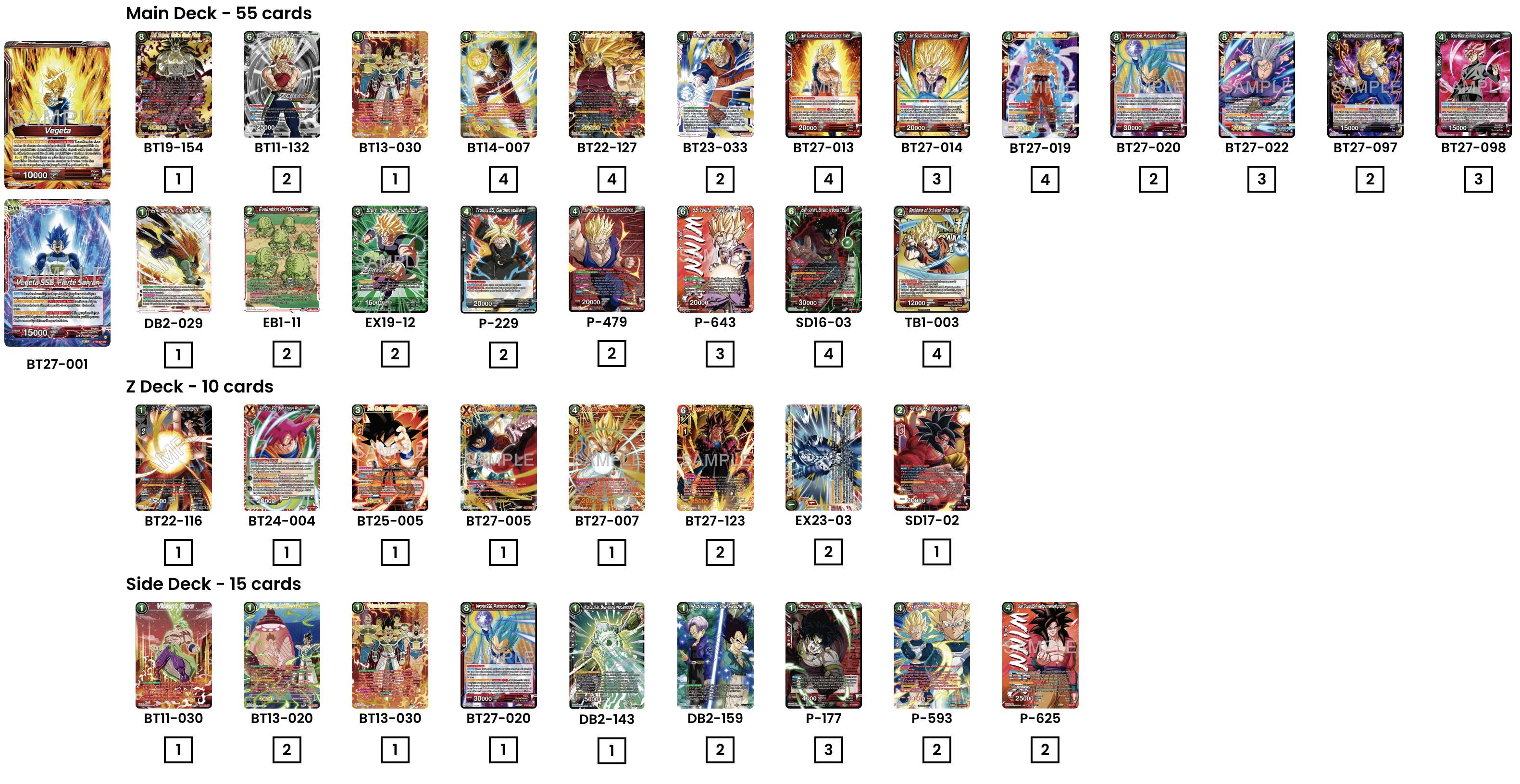 Decklist de Krash