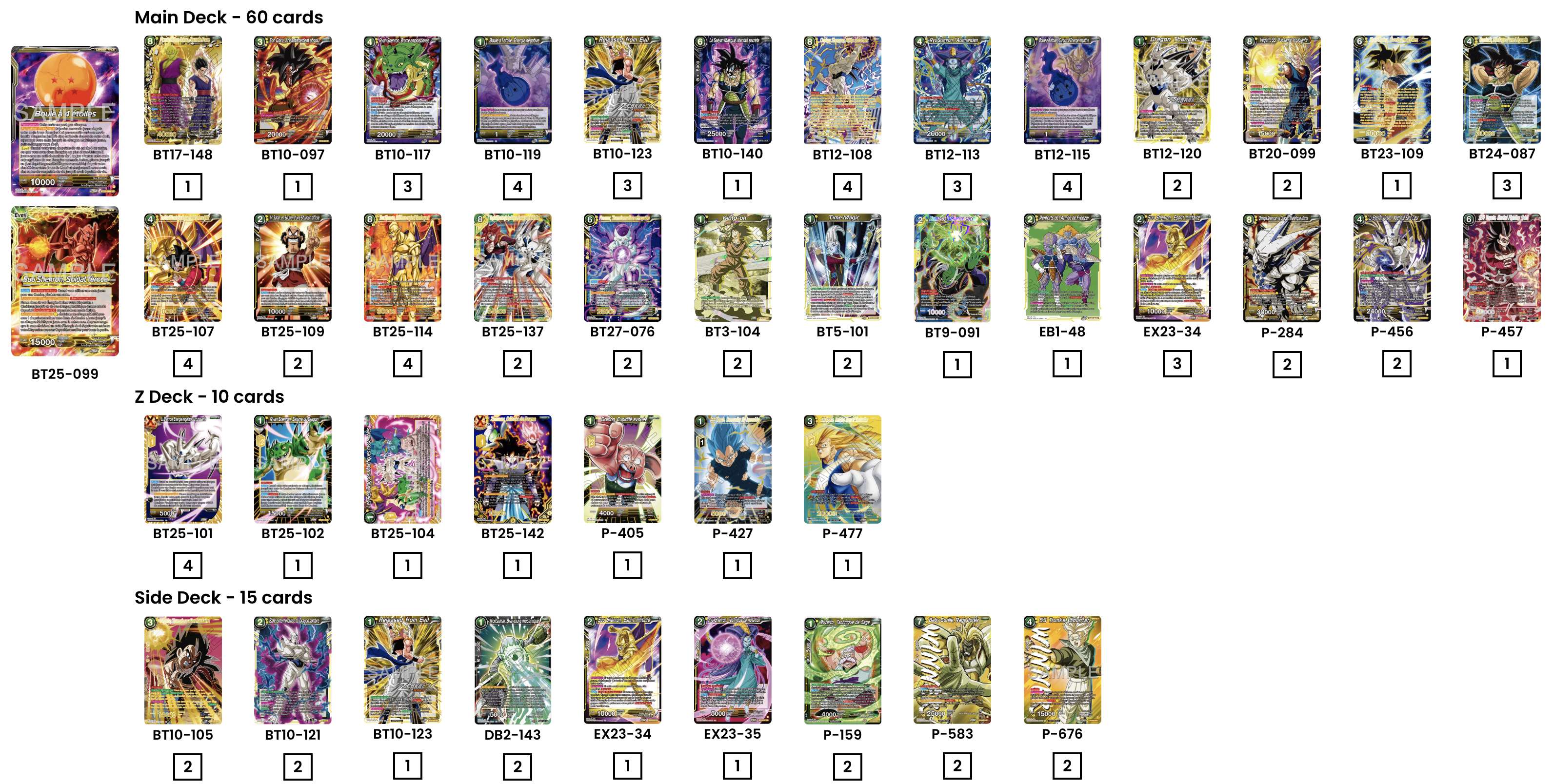 Decklist de Floopy